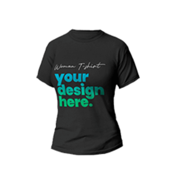 t-shirt noire imprimé